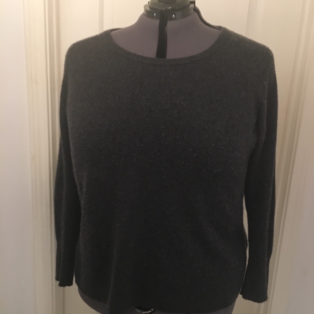 Cashmere grey/gray 3x sweater by halogen